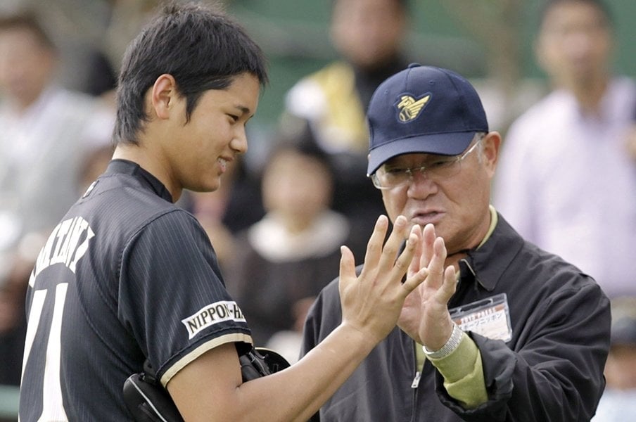 2013 年張本勳和大谷翔平