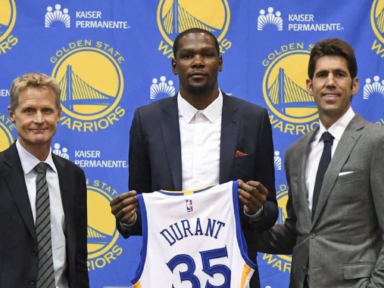 NBA/KD 與 Draymond Green 大聊當年,不後悔從雷霆轉戰加盟勇士!