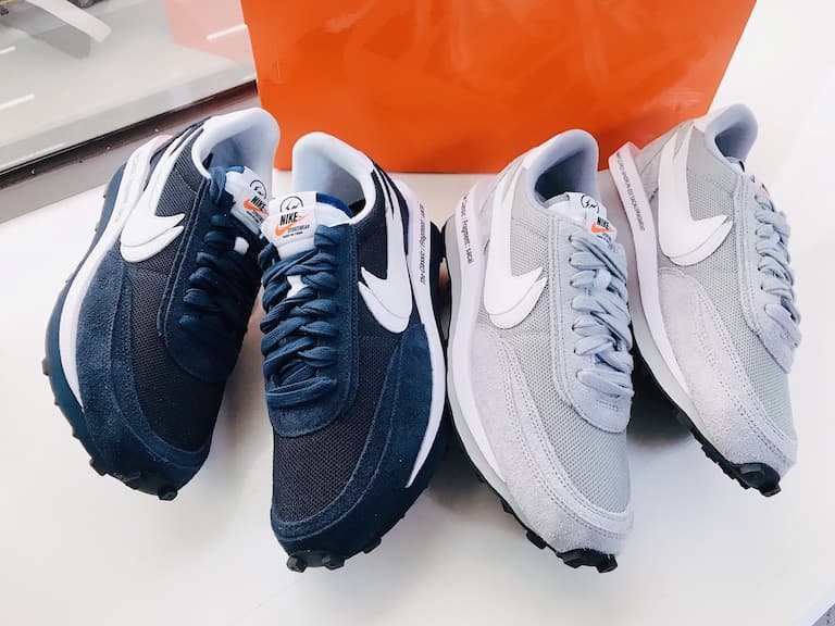 【E直買鞋】Nike x sacai x Fragment 獨家開箱三方聯名球鞋 LDWaffle!