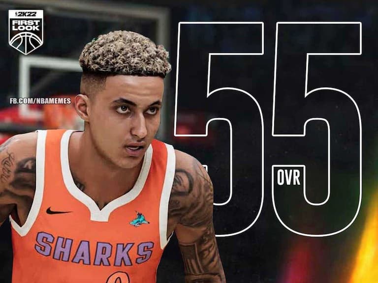 NBA/Kyle Kuzma 被迷因粉專嘲諷 NBA 2K22 能力值只有 55,網友酸回:「太高分了!」