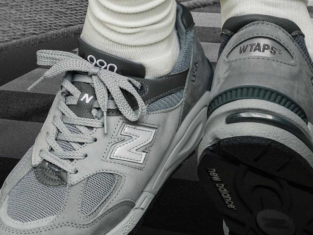 WTAPS x New Balance 釋出最新聯名 NB 990V2，美製細節讓所有鞋頭自願掏錢！