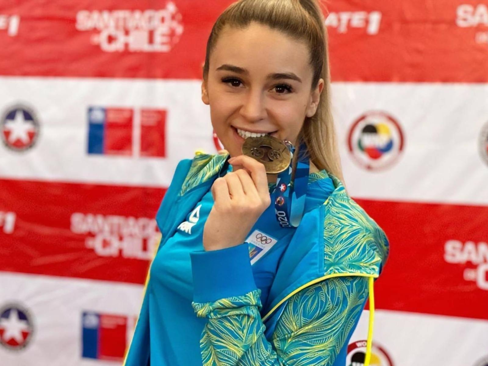 烏克蘭空手道正妹 Anzhelika Terliuga 東京奧運奪銀牌，被稱為「最美黑帶」卻從小卻喜歡打架！