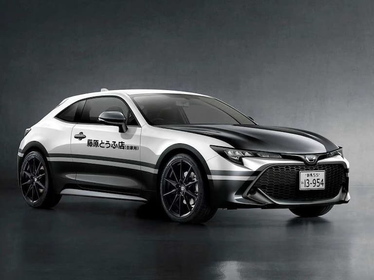 《頭文字 D》藤原豆腐店經典 AE86 重新詮釋 TOYOTA Corolla 版本，準備稱霸秋名山！