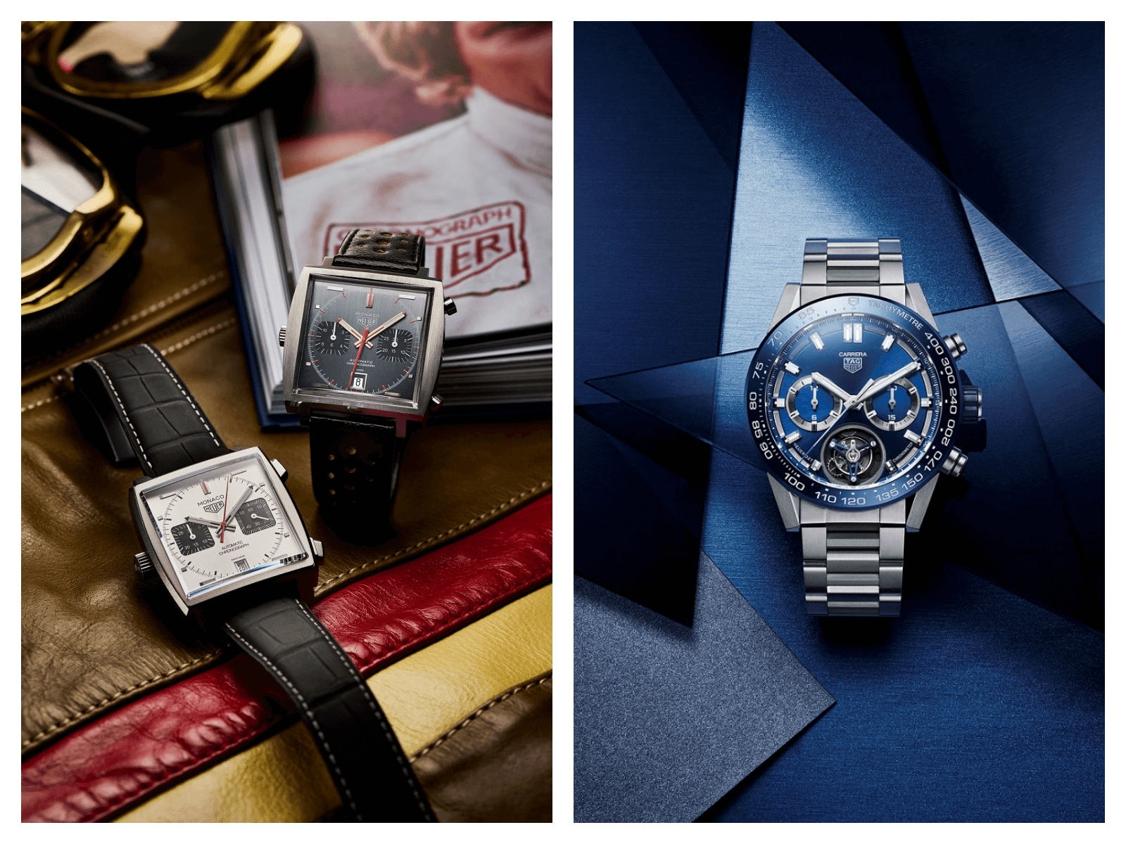 TAG Heuer泰格豪雅典藏Carrera及Monaco古董時計，將在這天限時解密！