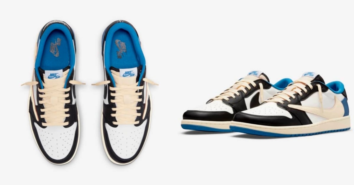 Travis Scott x Fragment Design x Air Jordan 1 Low