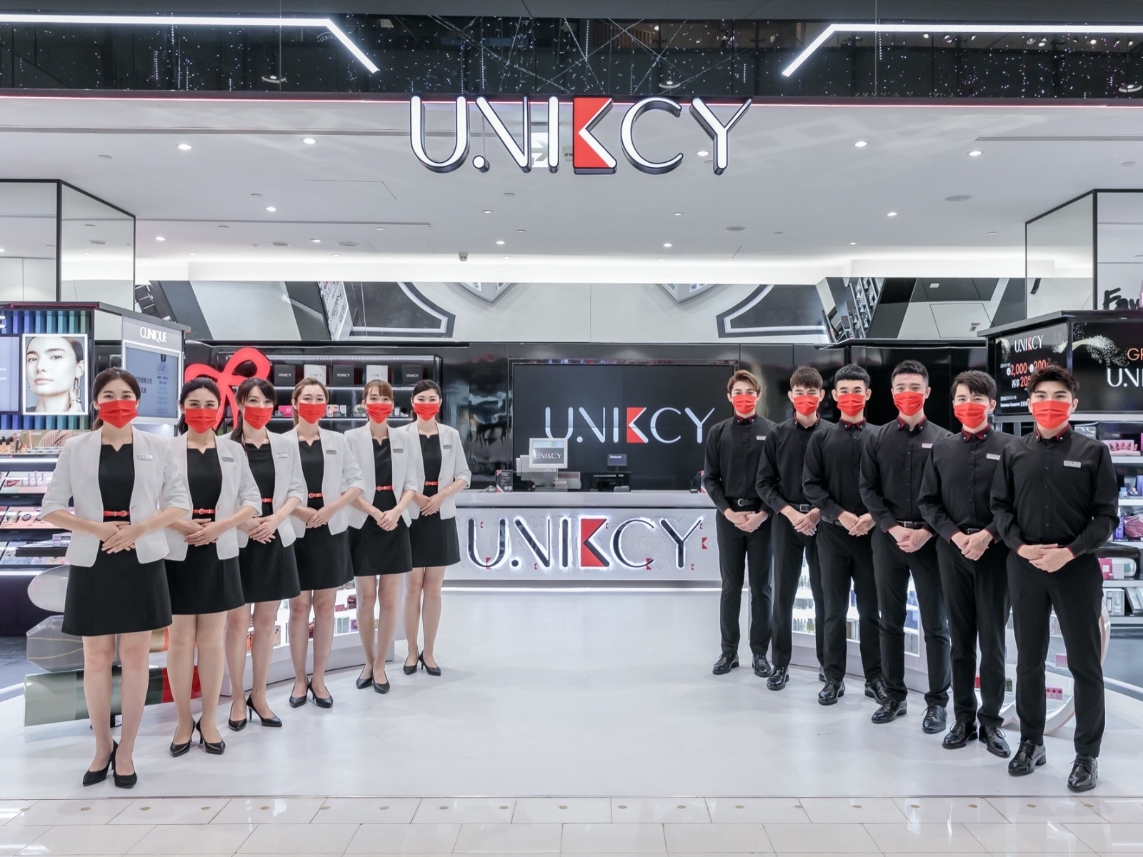 女孩們注意了！統一集團美麗事業國際精品美妍館UNIKCY全台首店開幕