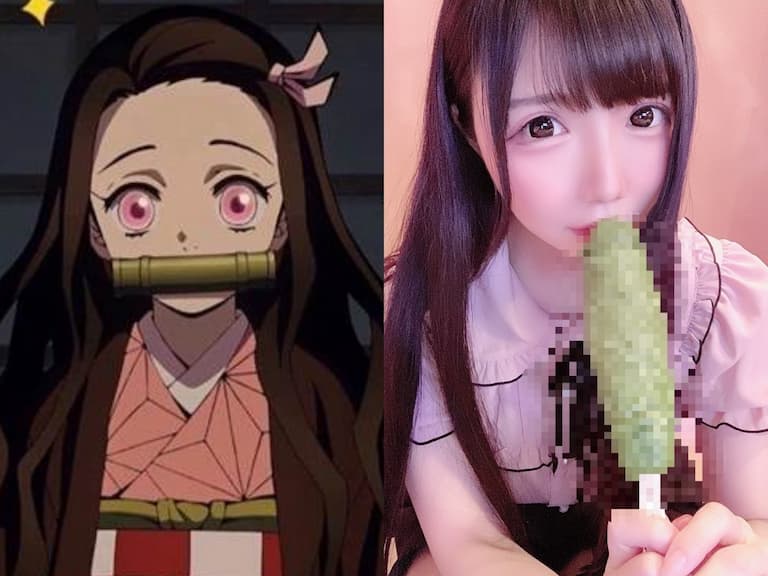 日本推出《鬼滅之刃》禰豆子咬的「竹筒肉捲」,實體化外型卻讓網友笑瘋:只有我想歪嗎...