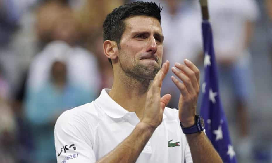 在美網落敗的球王 Novak Djokovic，無緣獎盃
