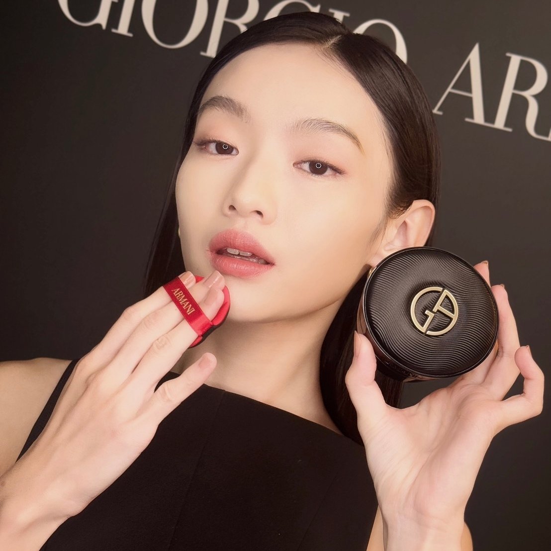 Armani Beauty 亞曼尼-奢潤緞光氣墊粉餅