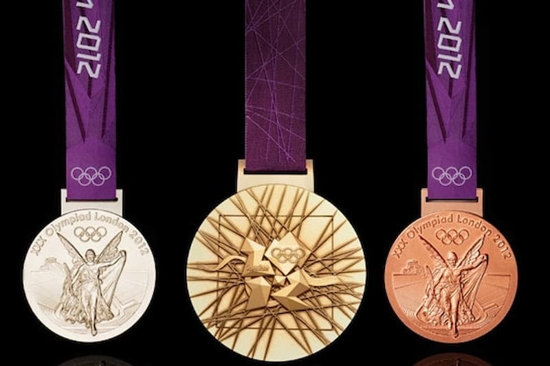 倫敦奧運獎牌，在 2012 年被多家媒體推算價值達 2 萬美元