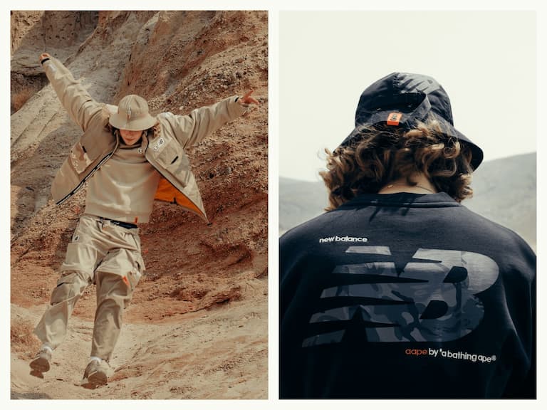 讓運動與潮流劃上等號!AAPE × New Balance聯乘系列,將在「這天」發佈