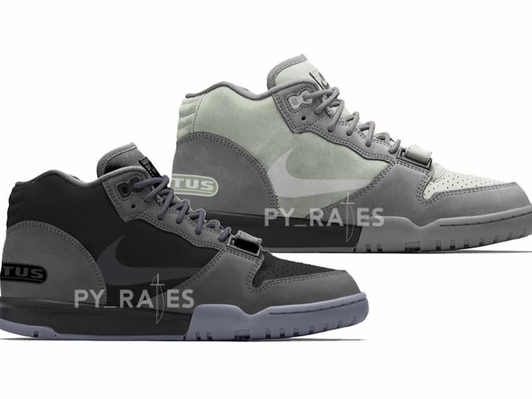 Nike x Travis Scott 再推全新聯名球鞋 Air Trainer 1，帥度直逼「閃電倒勾 AJ1」！