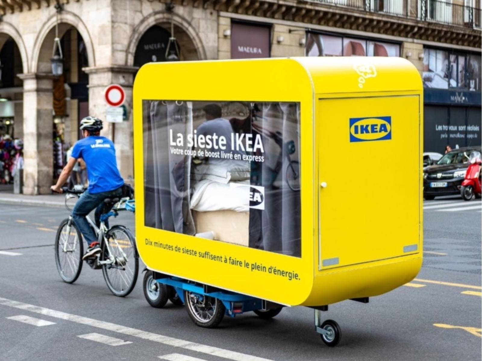 IKEA 推出「移動式睡眠艙」讓你在裡面睡午覺，老司機一看就笑了～