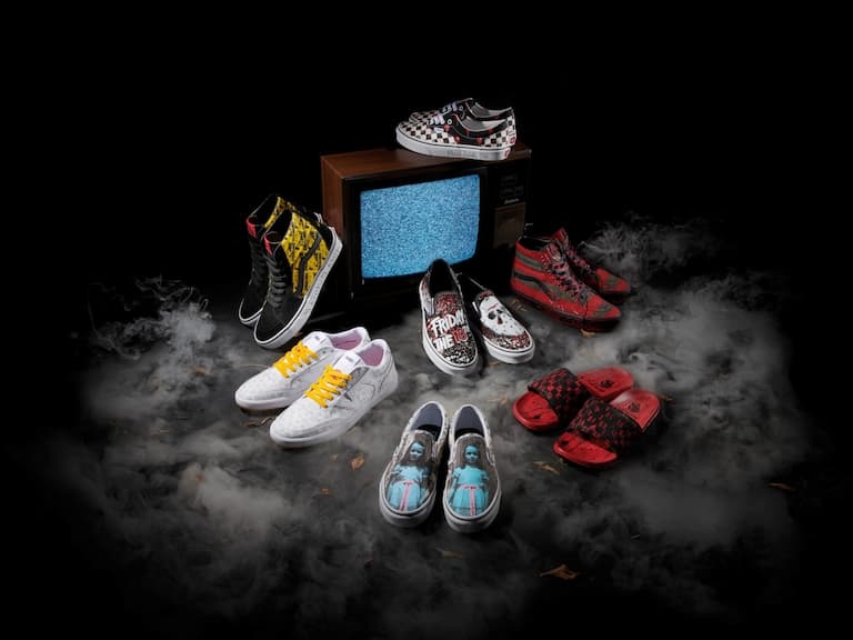 Vans攜手華納兄弟推出Vans x Horror系列，重現電影經典場景，應景搭上萬聖節！