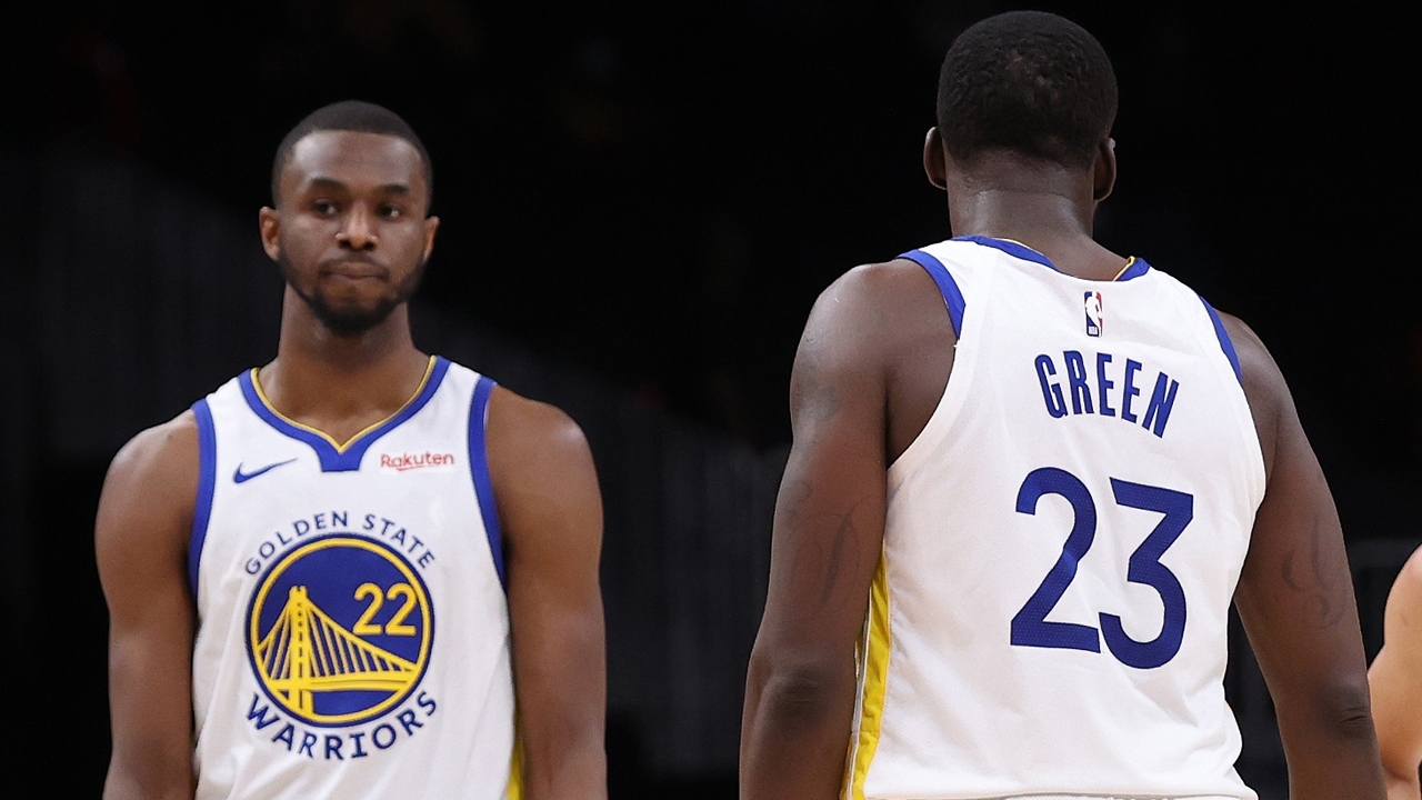 Andrew Wiggins 與 Draymond Green