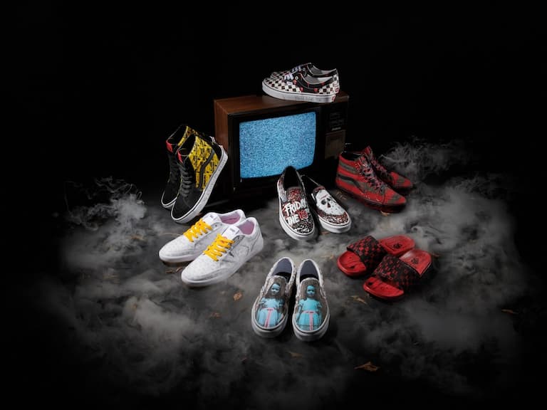 鬼店雙胞胎、殺人狂傑森、小丑⋯這次不用怕在噩夢中被追趕，Vans x Horror系列讓你直接把他們穿上腳！