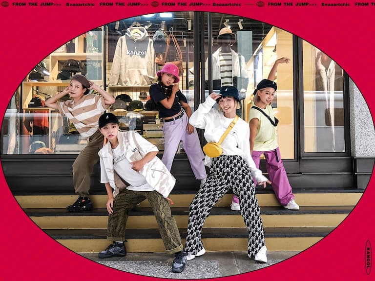 KANGOL 西門町新店開幕無預警街舞快閃！帥氣女團繽紛出色，直擊潮人們的KANGOL STYLE！