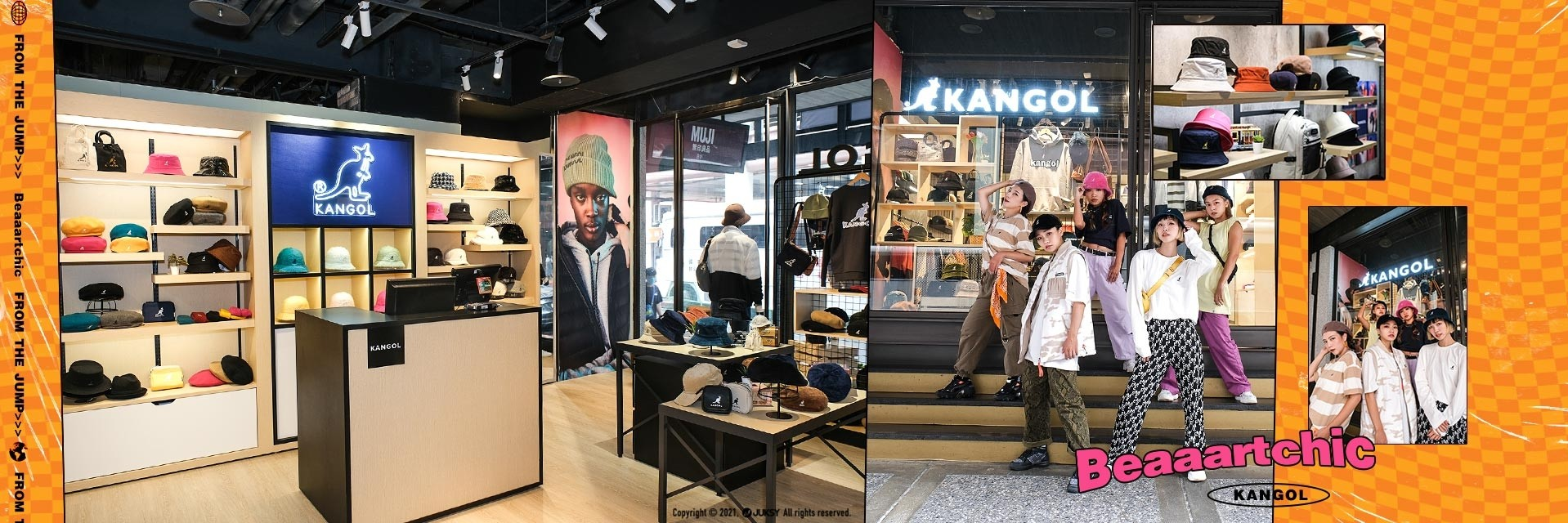 KANGOL 西門町新店開幕無預警街舞快閃！帥氣女團繽紛出色，直擊潮人們的KANGOL STYLE！