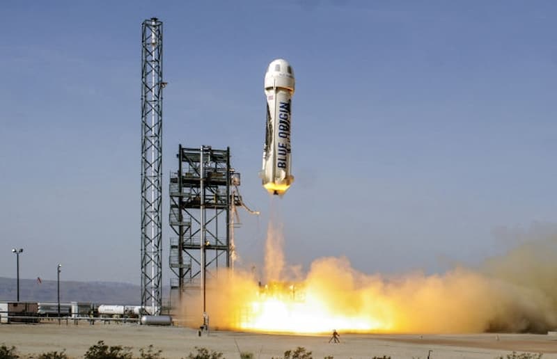 「全球第二大富豪」貝佐斯打造藍色起源（Blue Origin）航太事業的新雪帕德火箭