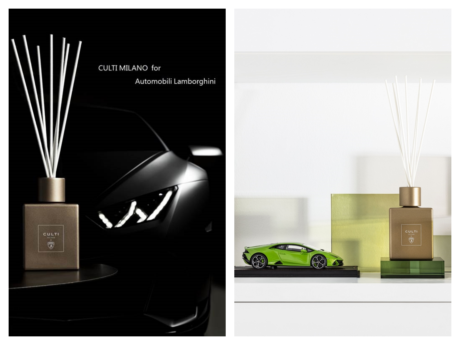 CULTI MILANO以香氣詮釋義式超跑工藝，量身訂製Automobili Lamborghini 居家香氛