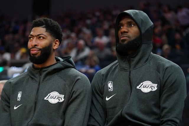 「一眉哥」Anthony Davis、「詹皇」LeBron James