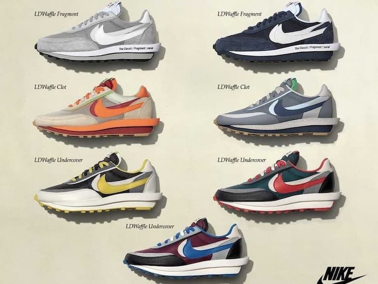 Sacai x Nike「三方聯名」市場炒價漲幅全面分析，這款「閃電配色」竟漲 240%！