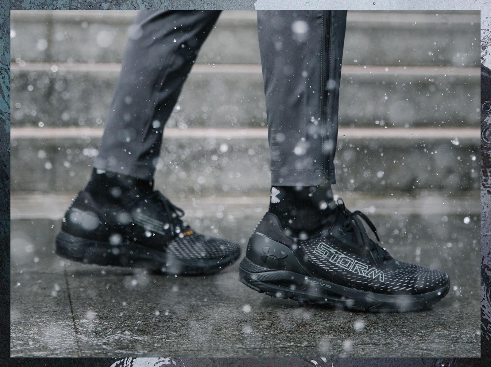 天氣不是逃避運動的藉口！UA HOVR 系列全新「 防潑水跑鞋 」是你風雨無阻的雨天神隊友！