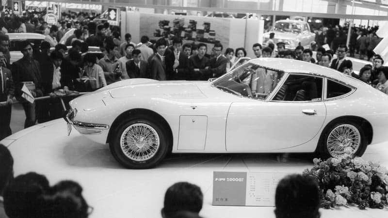 1965 年東京車展上的 Toyota 2000GT