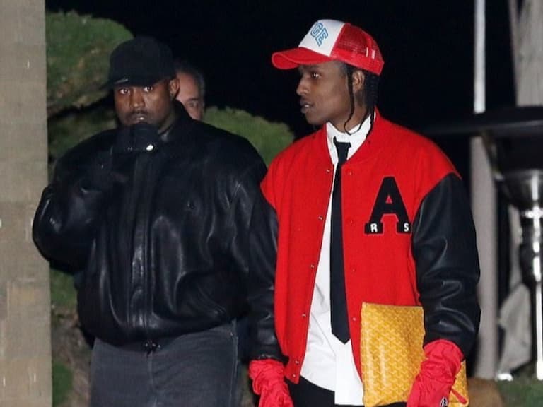 肯伊威斯特 Ye 與 ASAP Rocky 共進晚餐，速可達硬漢的造型卻被網友譏諷像是「神奇寶貝訓練師」！