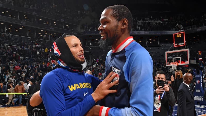 Stephen Curry 和 Kevin Durant