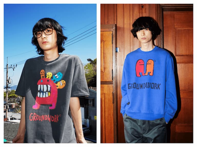把童趣繪畫穿上身！以插畫設計結合服飾的韓國 GROUNDWORK 將在 12 月進駐台灣！