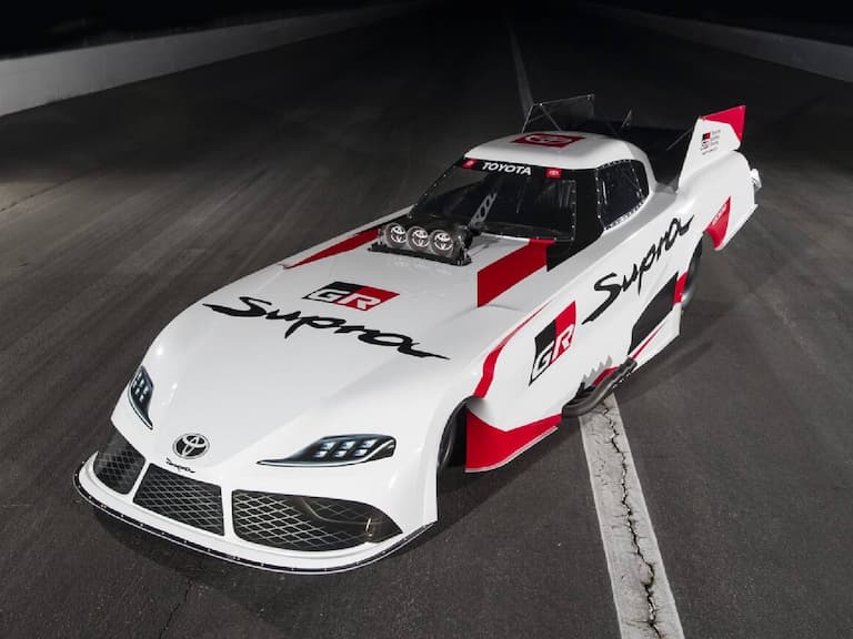 豐田推出 Toyota Supra 改裝車型坐擁 11000 匹馬力，參戰美國直線加速賽 NHRA！