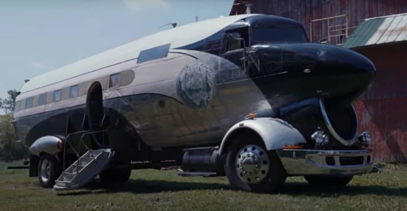 飛機加貨車變 超大露營車 美國士官長花1 年改造車款夢想成真 Juksy 街星