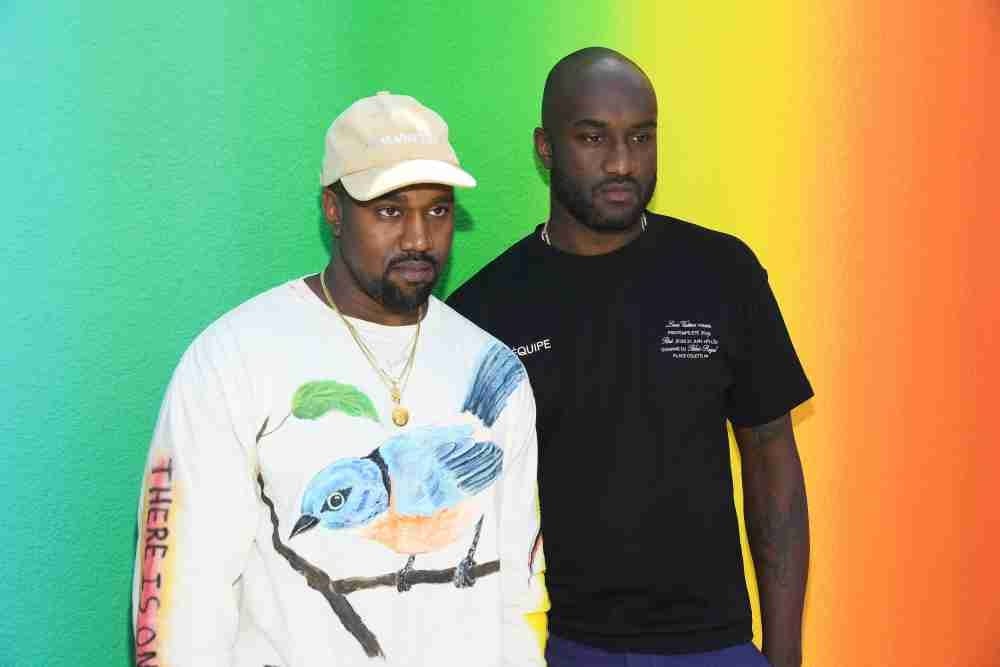 Virgil Abloh 與 Ye 合影