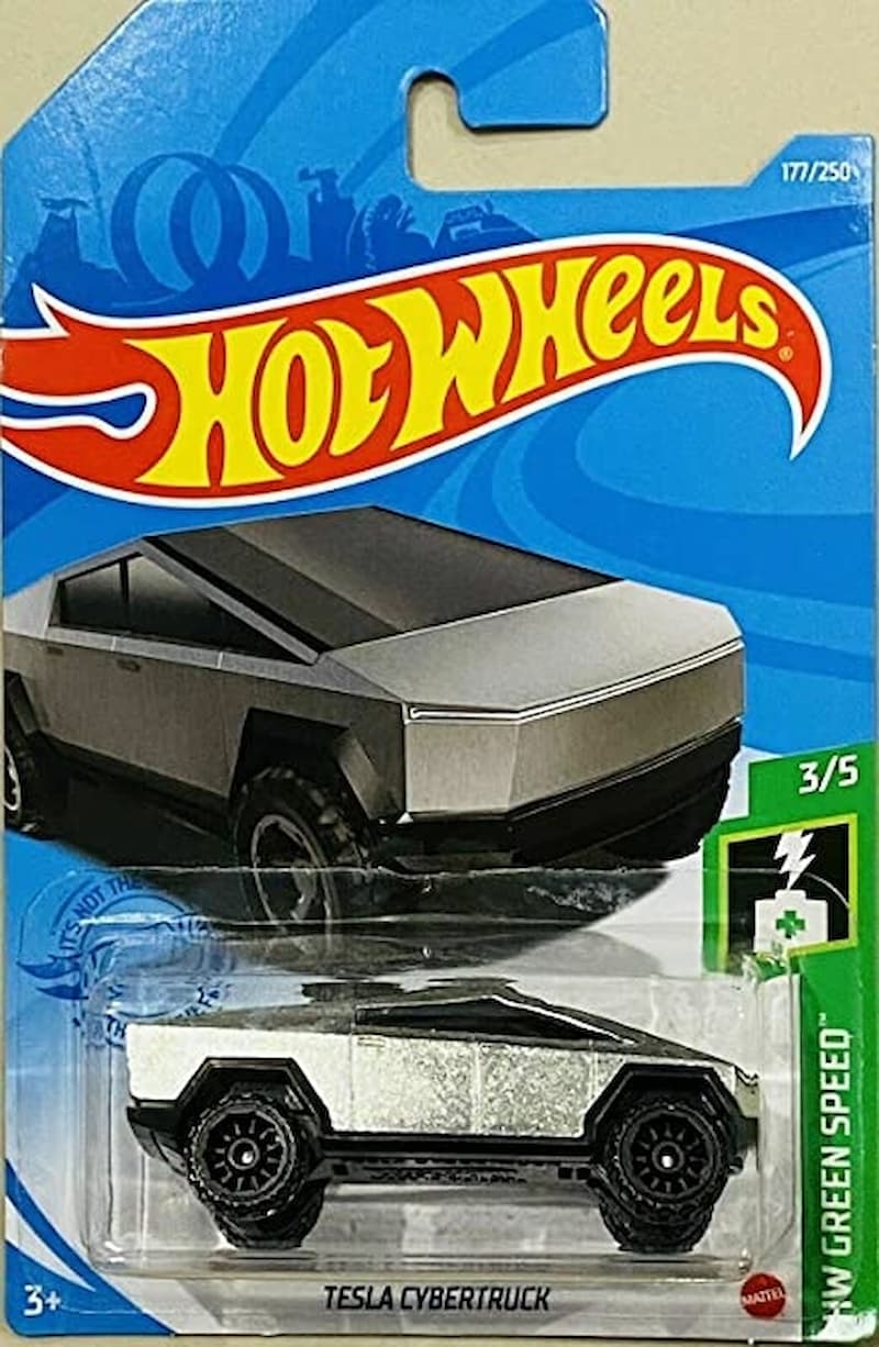 特斯拉與風火輪（Hot Wheels）打造的玩具車