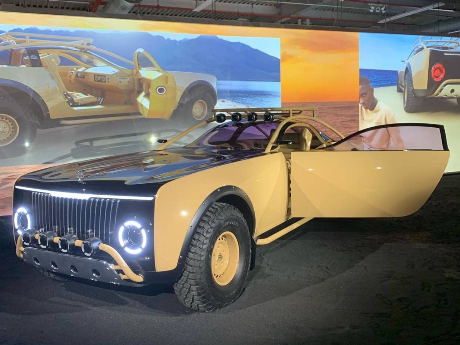 Virgil Abloh X 賓士打造「邁巴赫電動車」正式亮相，驚豔的越野車概念成雙方最後一次合作！