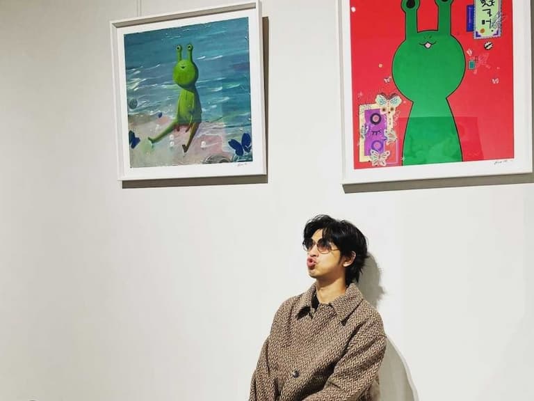丸山純奈「日本超新星藝術家」台灣首回個展正式展出，就連陳柏霖、許瑋甯也有收藏作品！