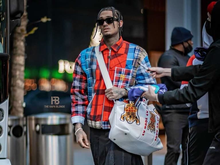 NBA 猶他爵士球星 Jordan Clarkson「時尚裙裝」打扮登場，果然是聯盟裡最懂穿的人！