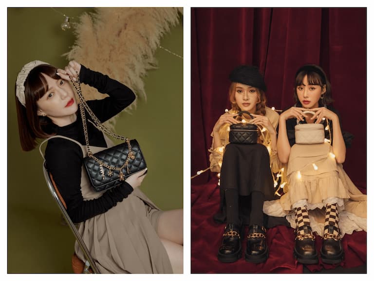CHARLES & KEITH 2021 耶誕限定包款與你一同捕捉歲末節慶的動人時刻!