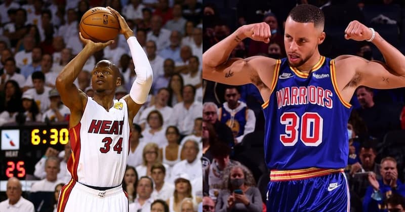 Ray Allen Stephen Curry