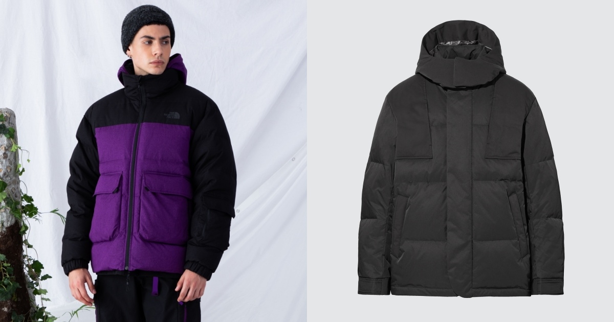 THE NORTH FACE、UNIQLO 羽絨外套