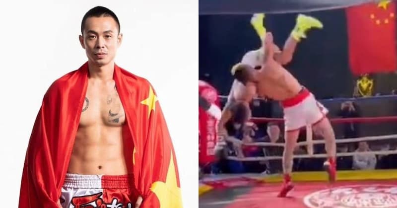 中國 MMA 選手玄武在比賽中違反拳擊規則，「抱摔」日本拳王，賽後還開嗆「他不死，我睡不著覺」