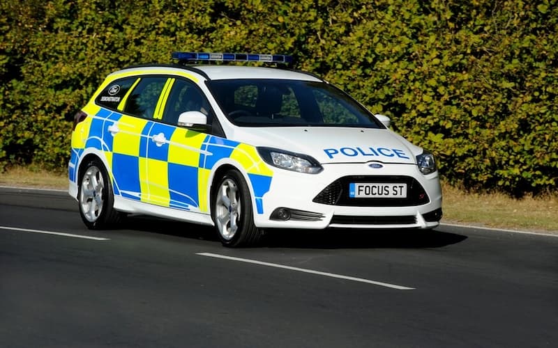 英國警方所經營 Ford Focus STs 巡邏車車隊