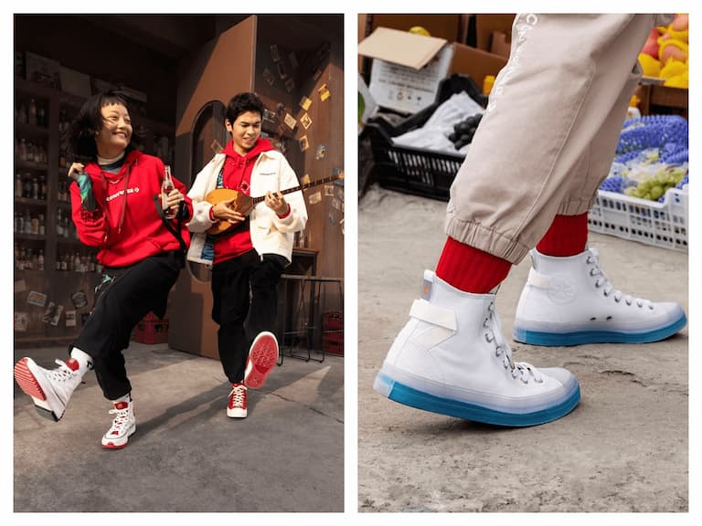 CONVERSE 發布2022新年水虎系列,以無形之水和無畏之虎,傳遞新年新意