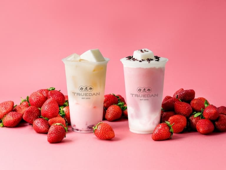 2022 手搖飲料推薦/5 家冬季必喝飲料新品,迷客夏少女系草莓、萬波濃厚系巧克力全都要!