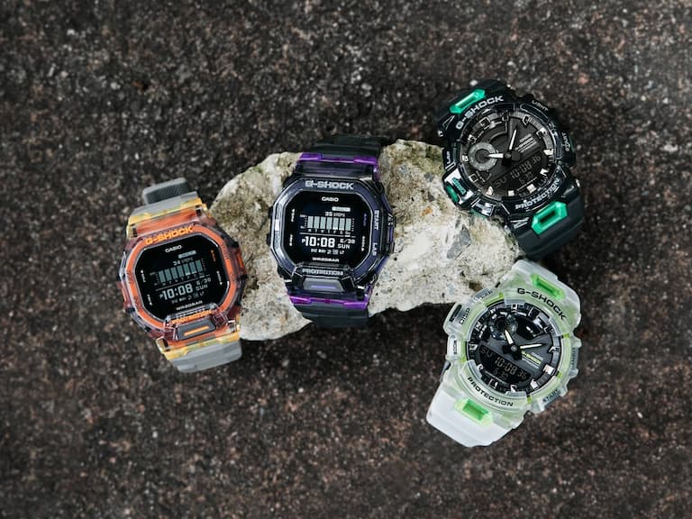 Ｇ-SHOCK 「戴」你運動場 & 街頭橫「型」！ 輕鬆計算你的運動數據，率性跑出你的萬眾矚目！