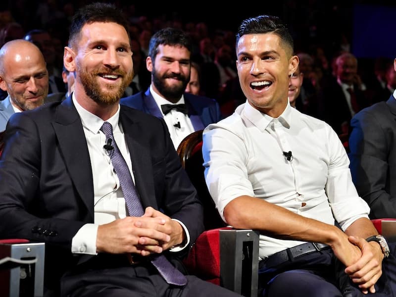 梅西（Lionel Messi）與 C 羅（Cristiano Ronaldo）