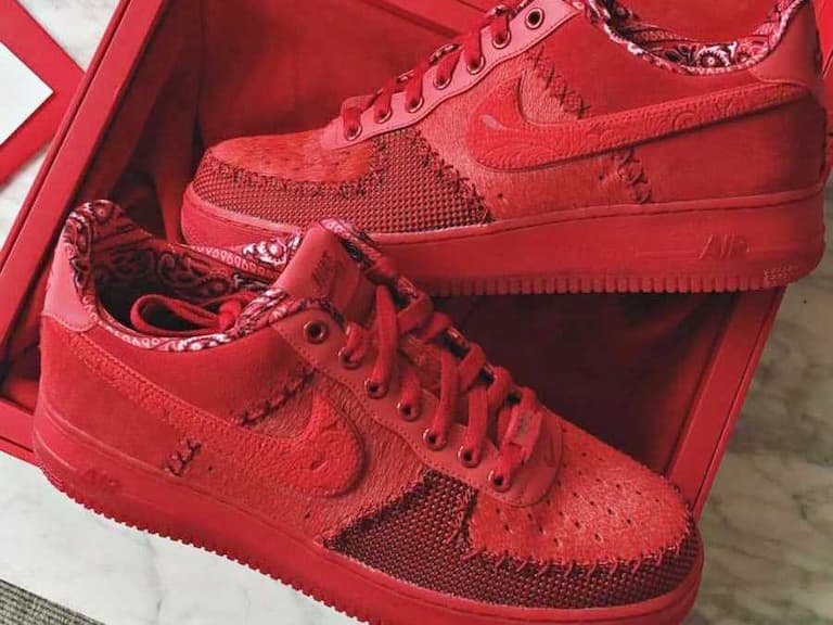 NBA 球星 Kyrie Irving 上腳 Nike Air Force 1 聯名款,這雙竟然是「全球限量百雙」狠貨!