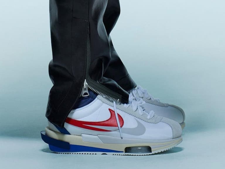 2022 sacai 秋冬系列正式曝光「 Nike Cortez 聯名鞋」，高清美圖一次看個夠！