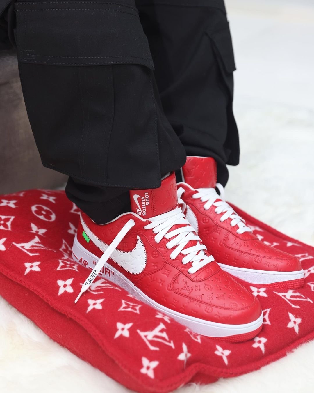 DJ Khaled LV Nike Air Force 1